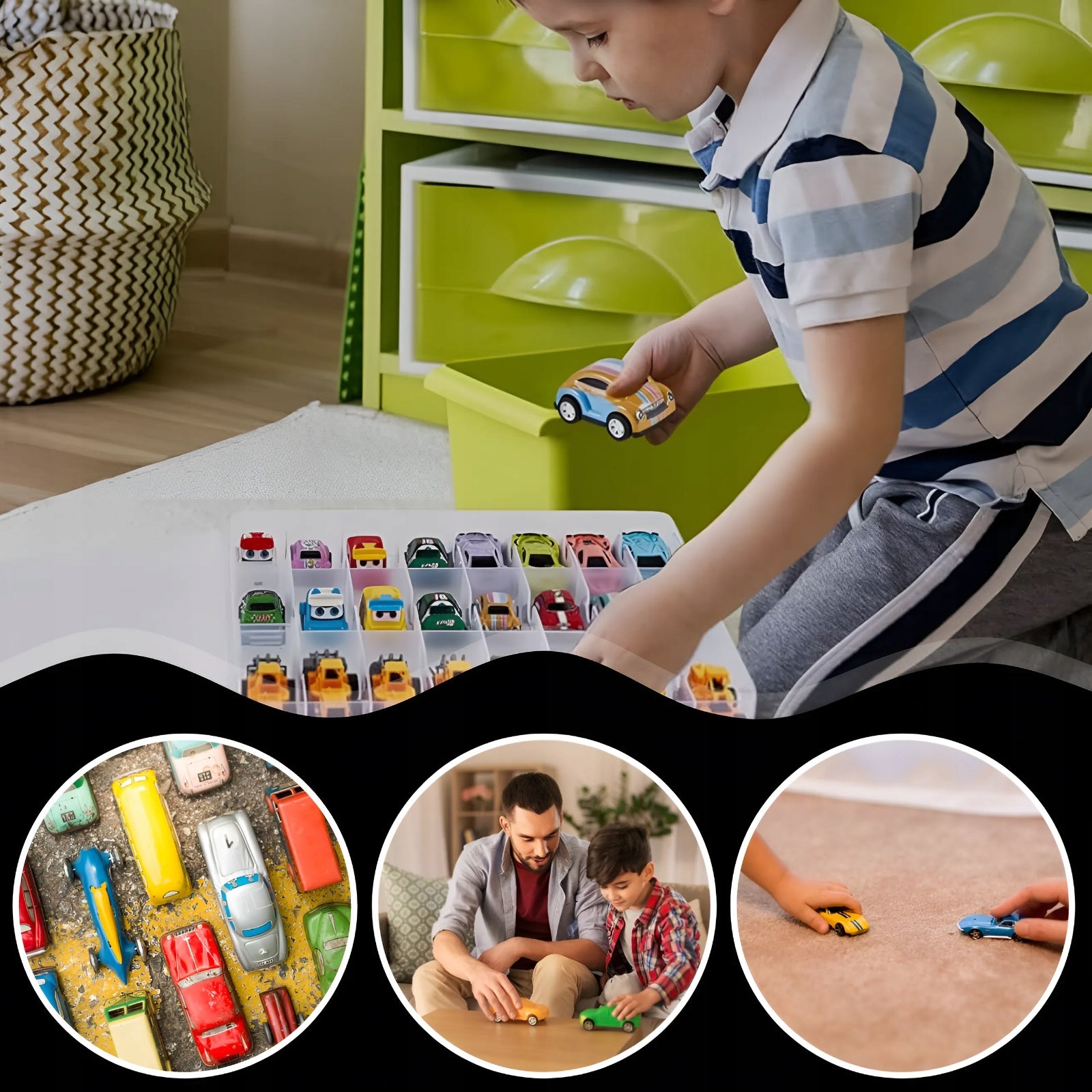 SHELF LOCKABLE SUITCASE FOR RESORAKI DISPLAY FOR 46 CARS Brand Modeus