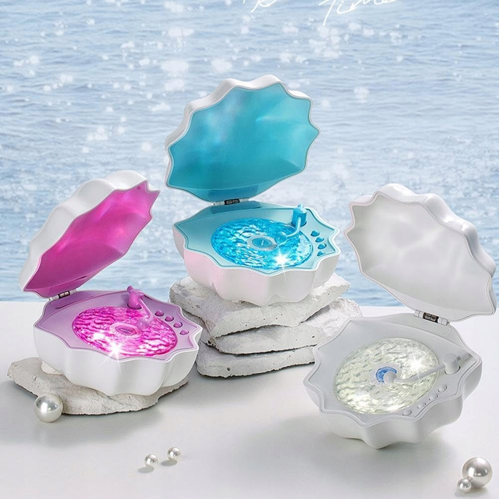 SHELL BLUETOOTH SPEAKER GIFT LAMP WAVES 4in1 PROJECTOR GIFT