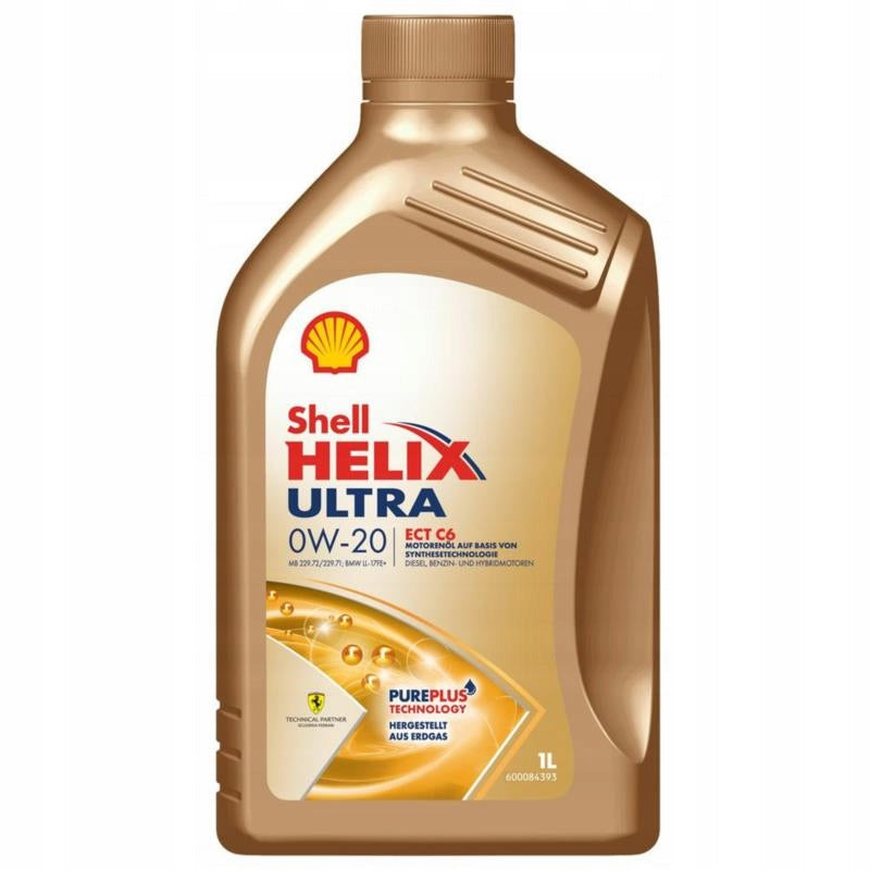 SHELL Helix Ultra ECT C6 0W20 1L