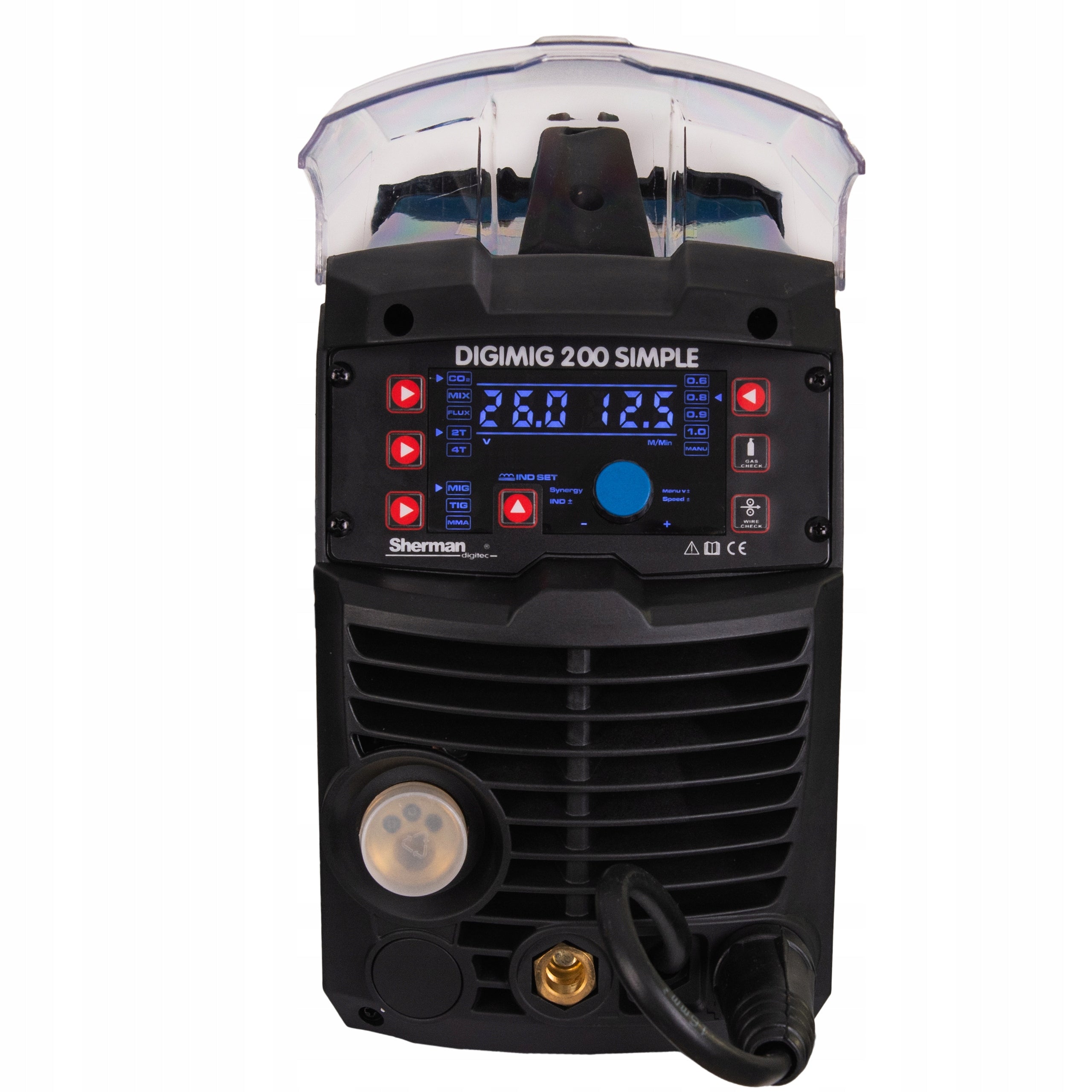 SHERMAN DIGIMIG 200 SIMPLE MIG MMA TIG 200A 230V IGBT 3IN1 MIGOMAT WELDING MACHINE Manufacturer code MIGOMAT MIG MAG MMA TIG SHERMAN SYNERGIA