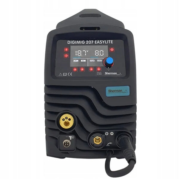 SHERMAN MIG DIGIMIG 207 EASYLITE SYNERGY TIG MMA WELDING MACHINE Manufacturer code SHERMAN207EASYLITE