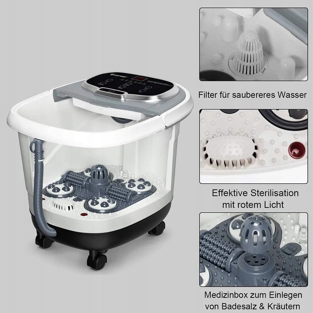 SHIATSU 500W Electric Foot Massager Packaging status original