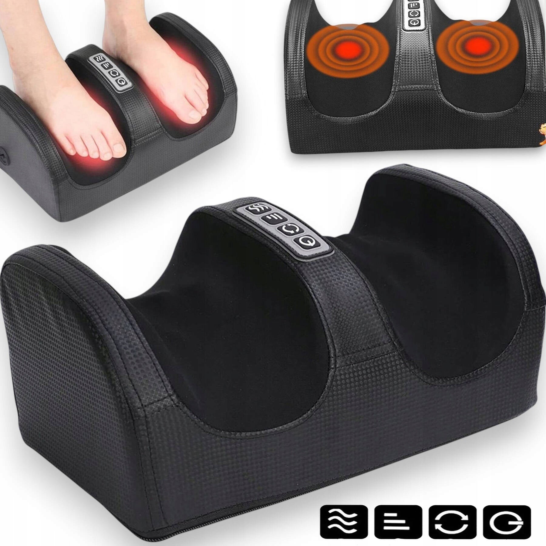 SHIATSU FOOT AND CALF MASSAGER – ELECTRIC, AIR PRESSURE, ROLLERS, Brand no brand