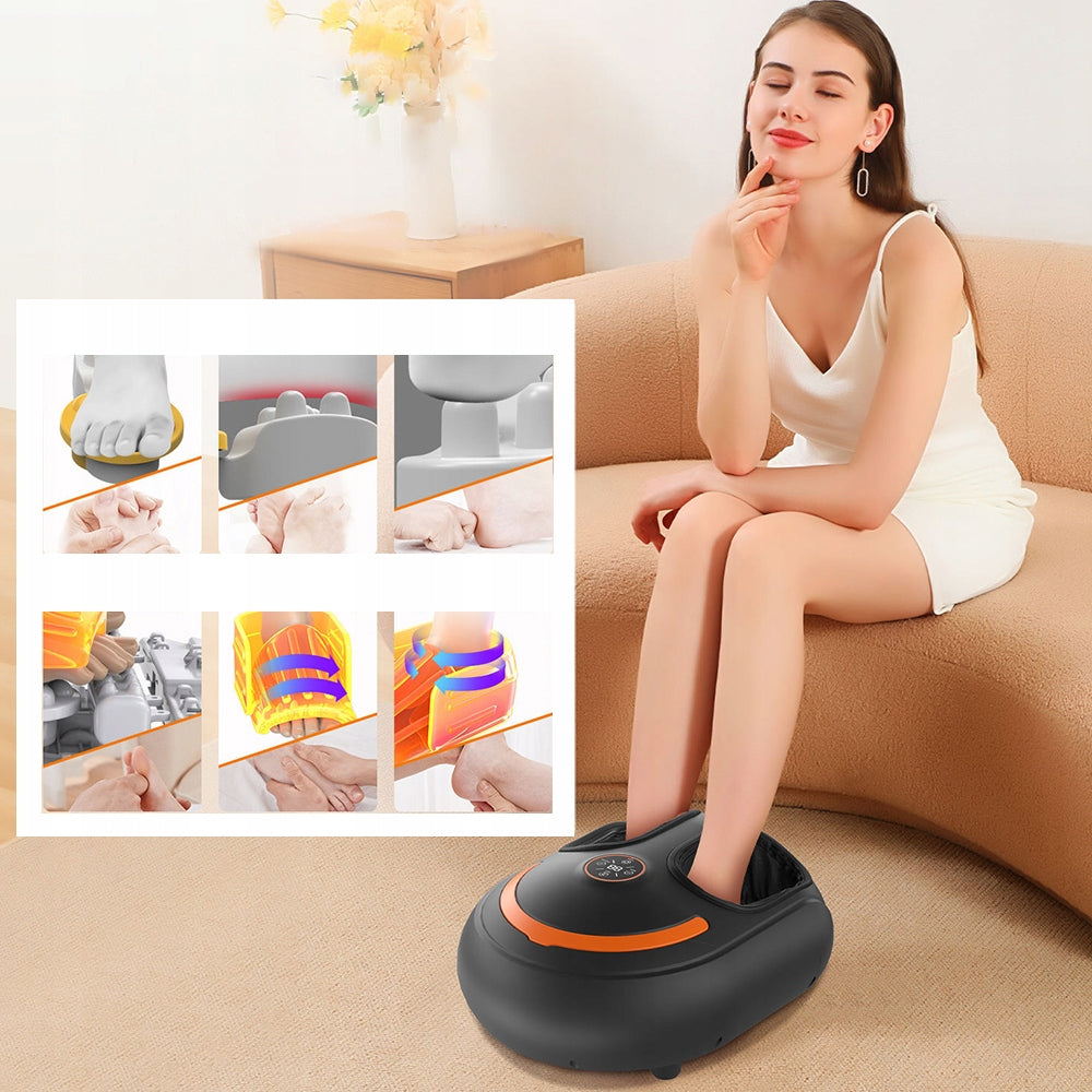 SHIATSU FOOT MASSAGER WITH 4 MASSAGE MODES, 6 AIR LEVELS + REMOTE CONTROL Brand no brand