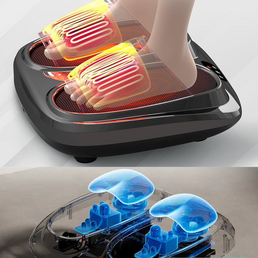 SHIATSU LEG FOOT MASSAGER HEATING 3 MODES LEG RELIEF AUTOMATIC OFF Manufacturer code MASAŻER DO STÓP