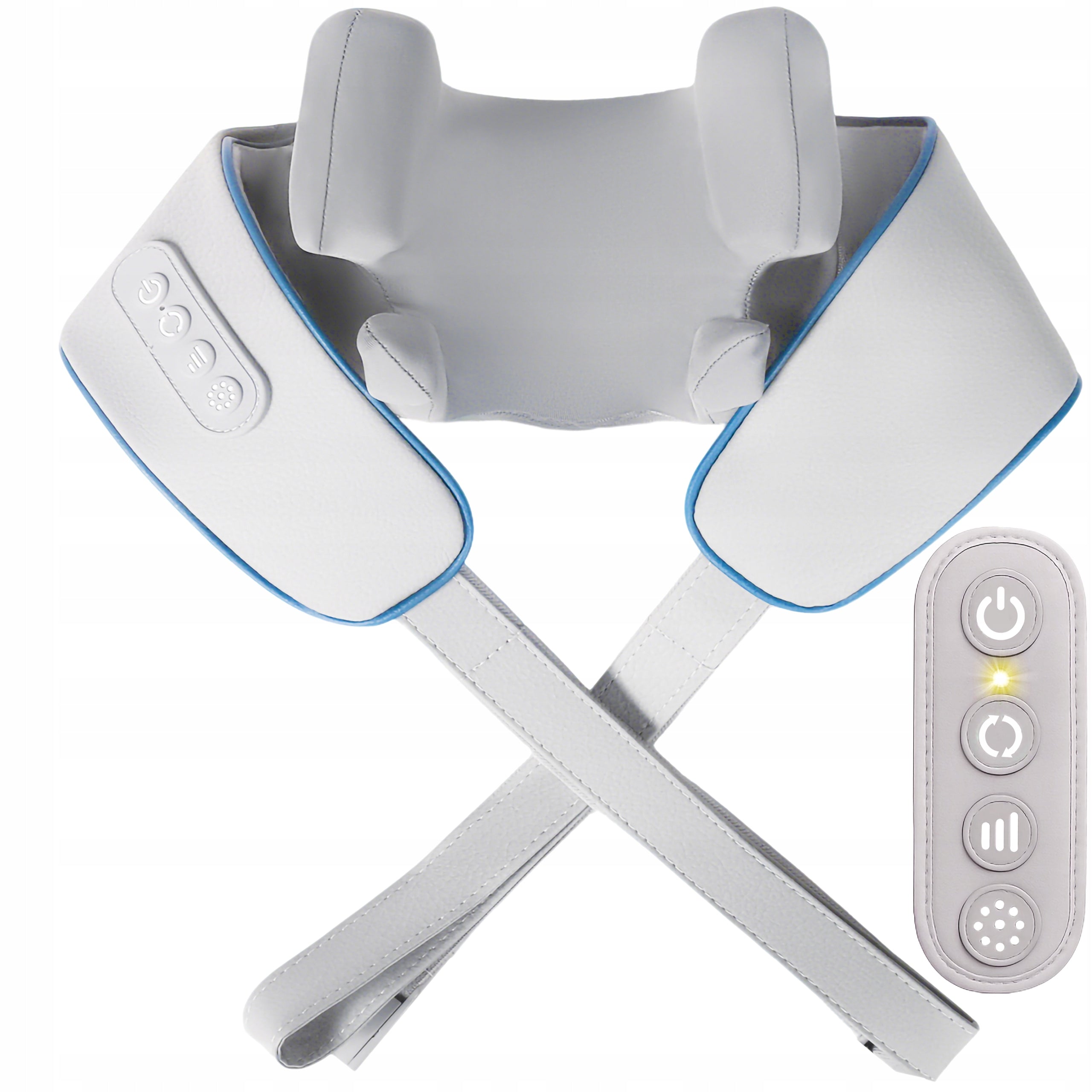 SHIATSU MASSAGER FOR NECK BACK BODY HEATED MASSAGE BELT PRO + Packaging status original