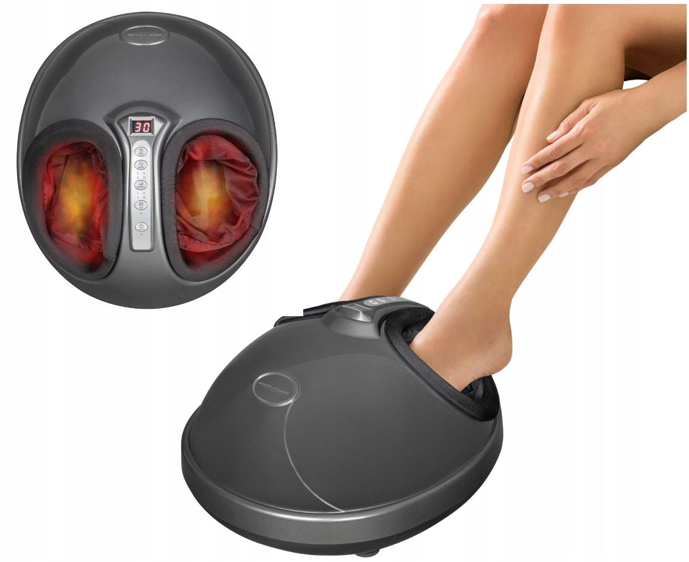 SHIATSU MASSAGER RELAXATION FOOT HEATING ProfiCare PC-FM