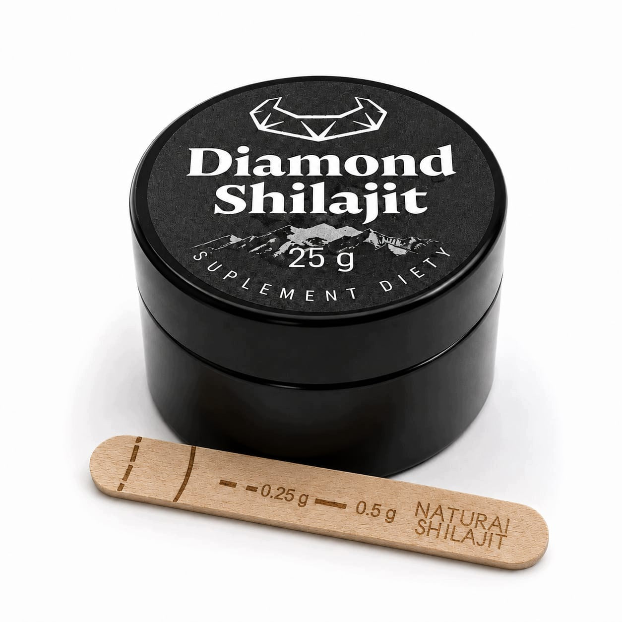 SHILAJIT MUMIO HIMALAYAN DIAMOND RESIN CASHMERE 2x25G 50 DAYS OF USE