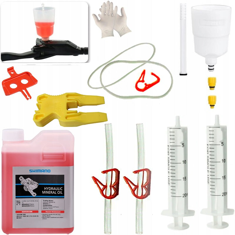 SHIMANO BRAKE VENTING KIT + OIL