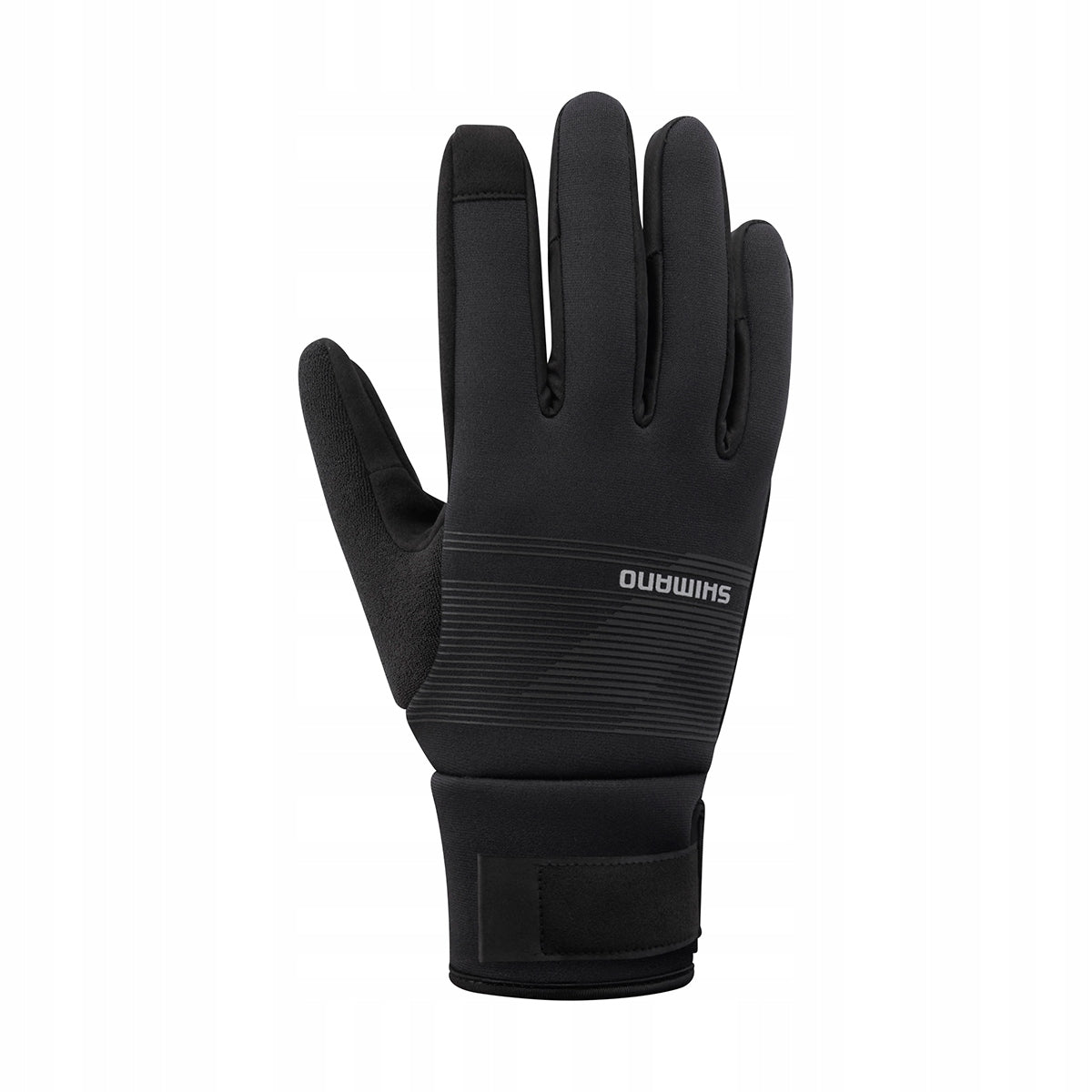 Fahrradhandschuhe Shimano Windbreak Thermal Schwarz 