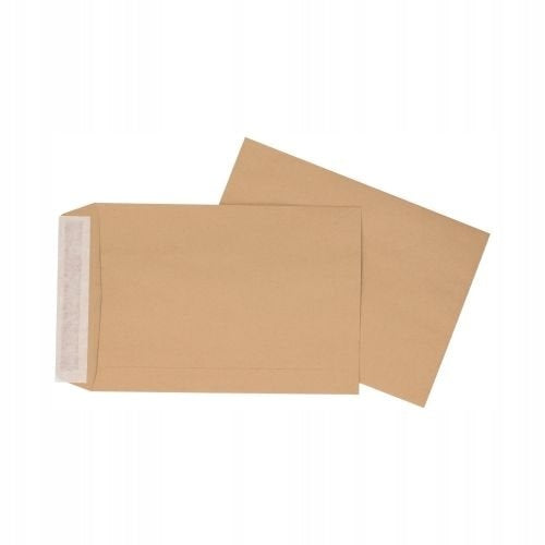 SHIPPING ENVELOPE C-5 PACK SET OF 25 BROWN WITH ADHESIVE STRIP