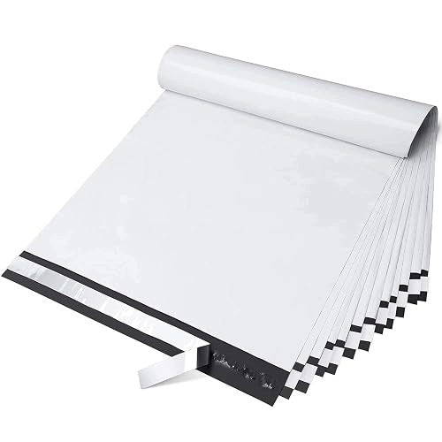 SHIPPING ENVELOPES WHITE SELF ADHESIVE WATERPROOF SET 100 PCS FOR HOME Brand no brand