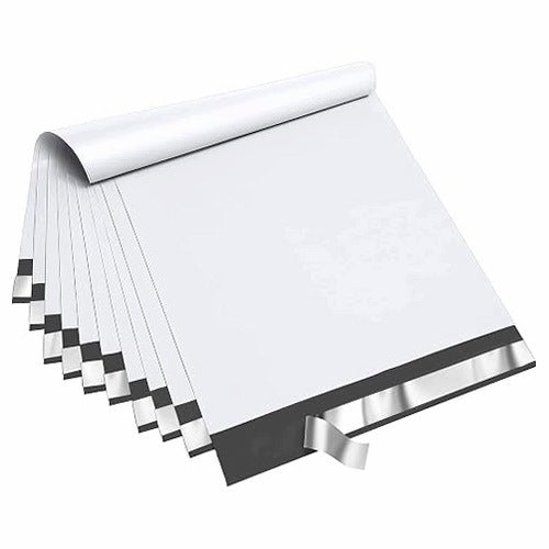 SHIPPING ENVELOPES WHITE SELF ADHESIVE WATERPROOF SET 100 PCS FOR HOME
