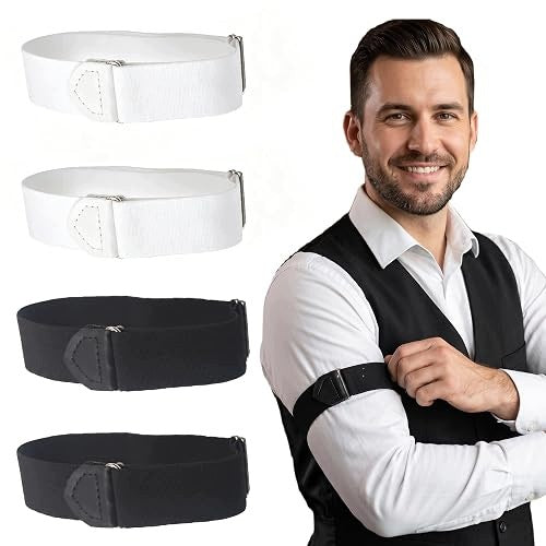 SHIRT SLEEVE HOLDERS SET OF 4 POLYESTER ANTI-SLIP Brand no brand