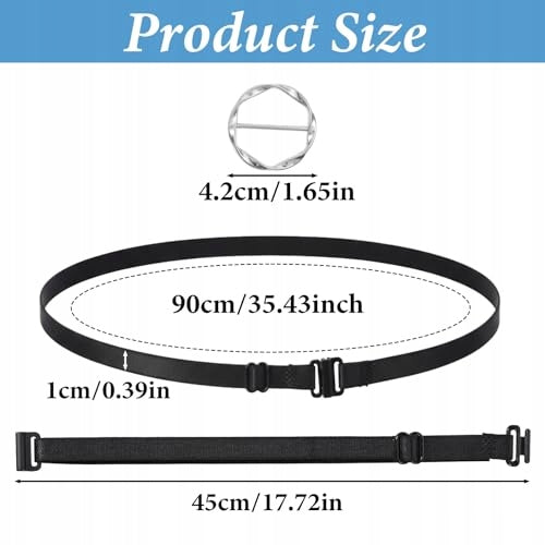 SHIRT STRIPPING TAPE SWEATSHIRTS ELASTIC ADJUSTABLE CHANGE STYLE 2 PCS Manufacturer code Bez marki