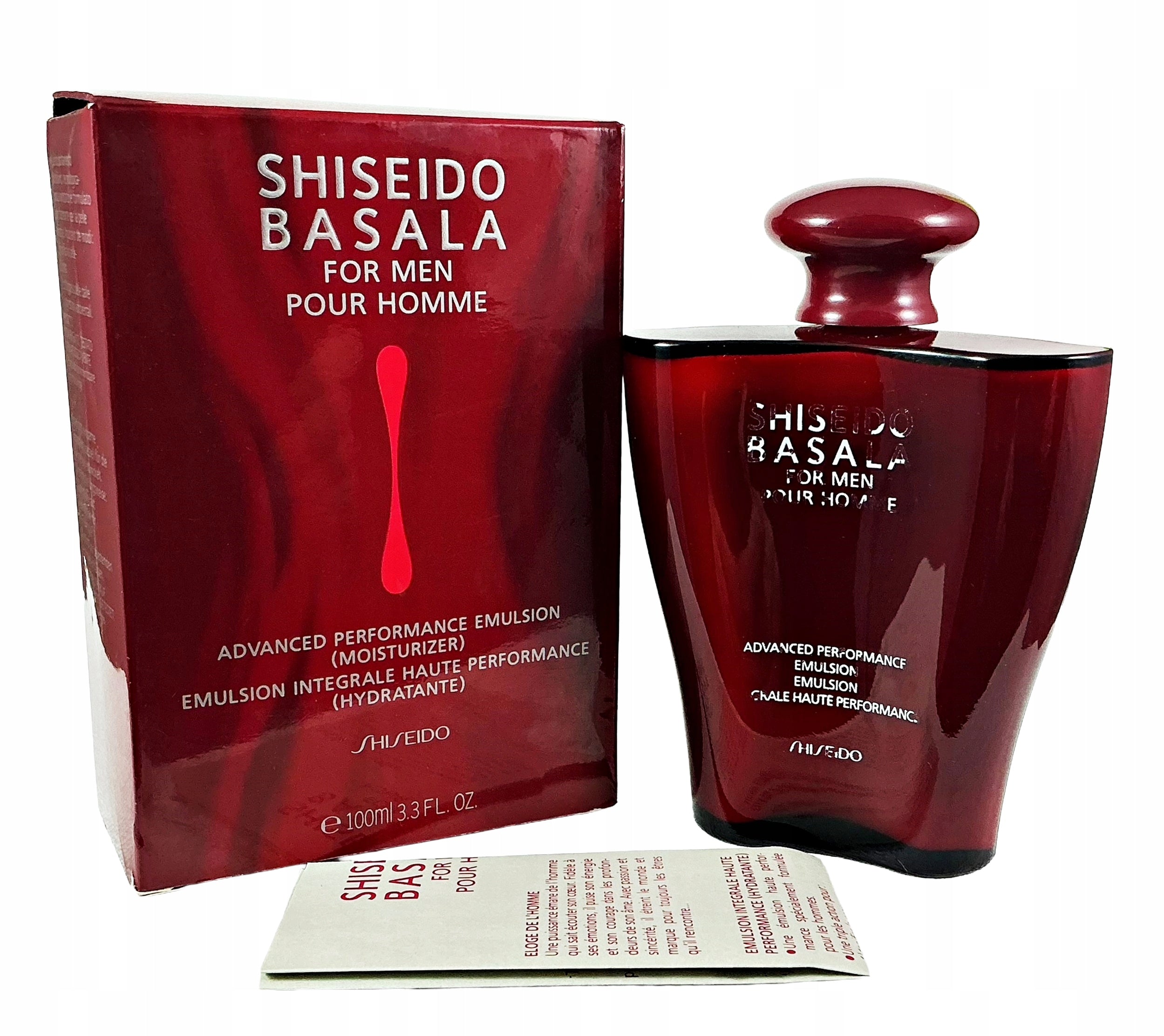 SHISEIDO BASALA FOR MEN 100ML AFTER SHAVE EMULSION AFTER SHAVE