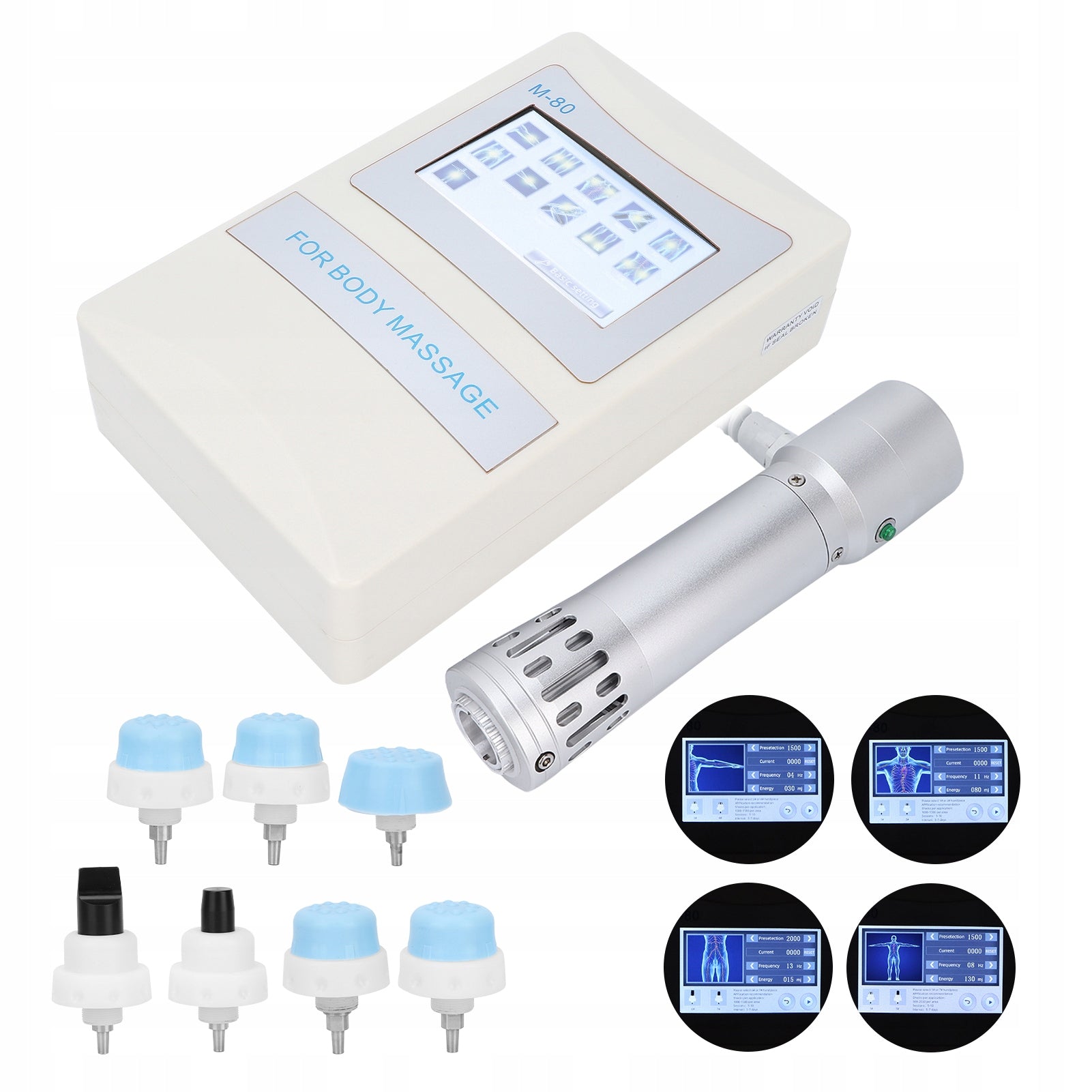 SHOCK WAVE THERAPY DEVICE ED MACHINE TIP MASSAGER 180W Manufacturer code CPOYV4009