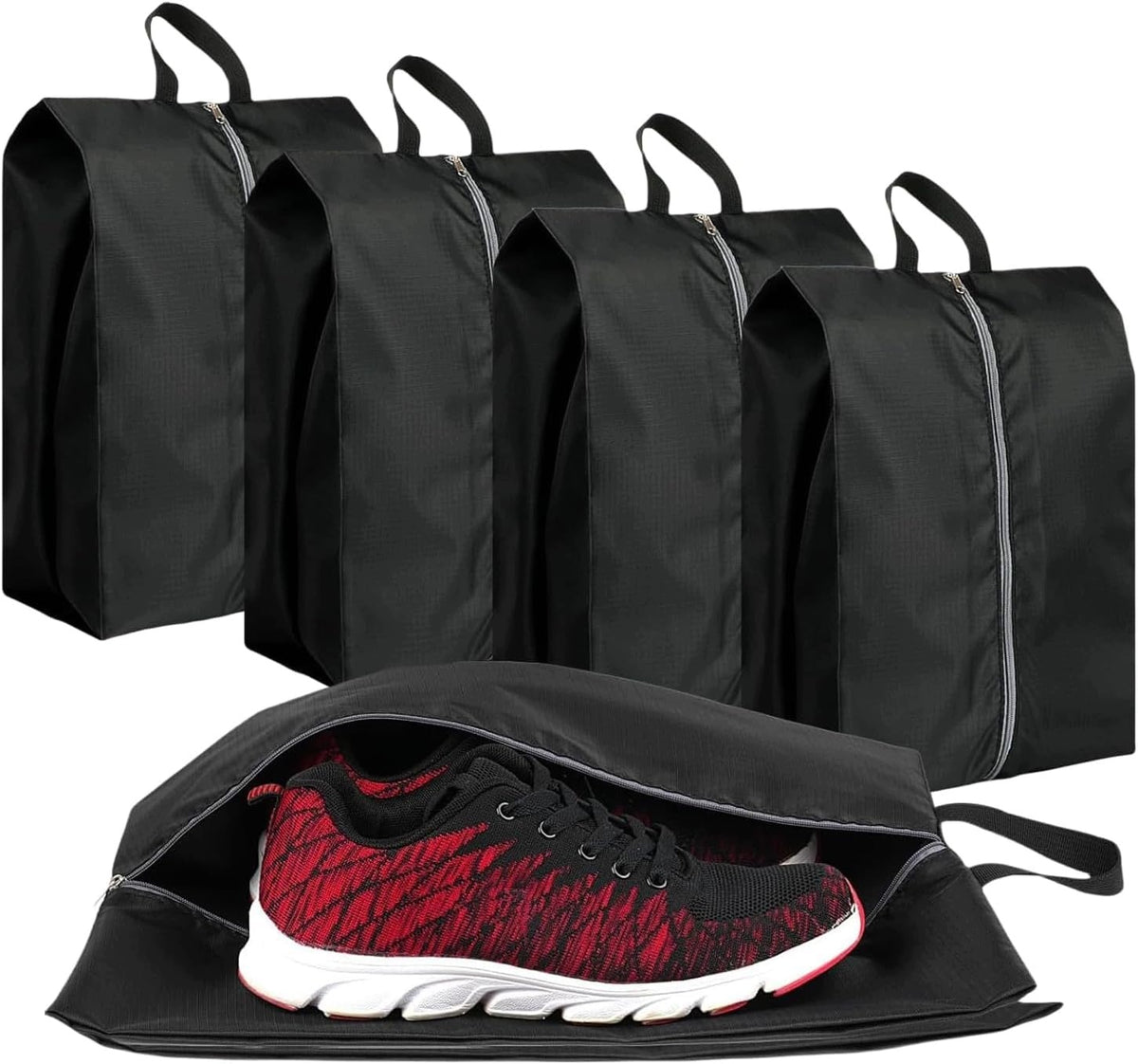 SHOE BAG WATERPROOF 39CM BLACK TRAVEL ORGANIZER