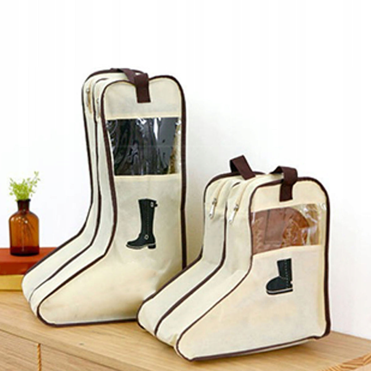SHOE BAG WATERPROOF AND DUSTPROOF LARGE CAPACITY 25x28x46 CM Packaging status original