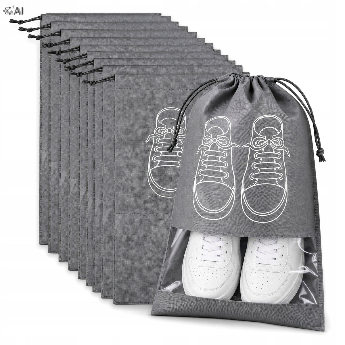 SHOE BAG WF TRAINING TRAVEL PROTECTIVE BAGS FOR SCHOOL SUITCASE 10 Pcs