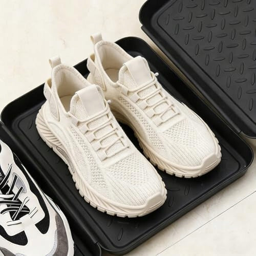 SHOE DRIP TRAY ANTI-SLIP MAT PLASTIC 35X27 SET OF 3 Manufacturer code Bez marki
