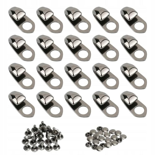 SHOE HOOKS METAL TREKKING RIVETS WORK 20 PCS. Brand no brand