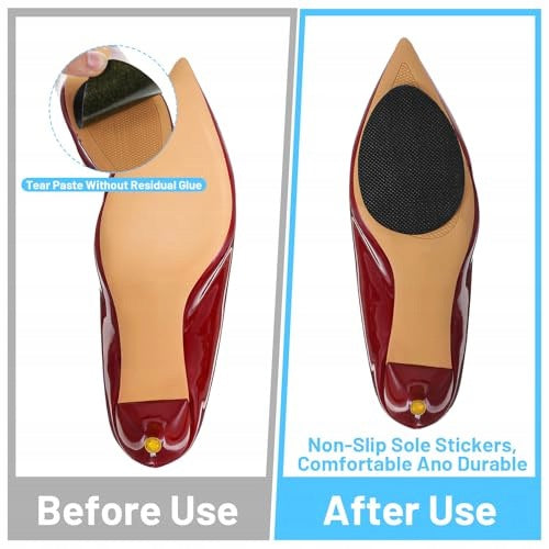 SHOE SOLE PROTECTORS NON-SLIP RUBBER SELF ADHESIVE 16 PACK Manufacturer code Producent niezależny