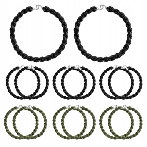 SHOE STRAPS ELASTIC MILITARY METAL HOOKS 14 PIECES MAN KOBI Brand no brand