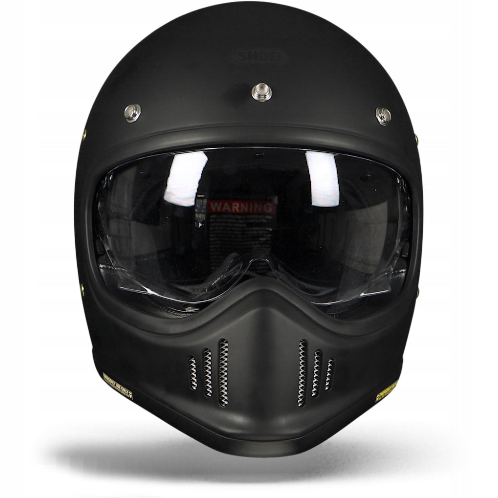SHOEI EX-ZERO MATTE BLACK retro helmet Manufacturer Shoei