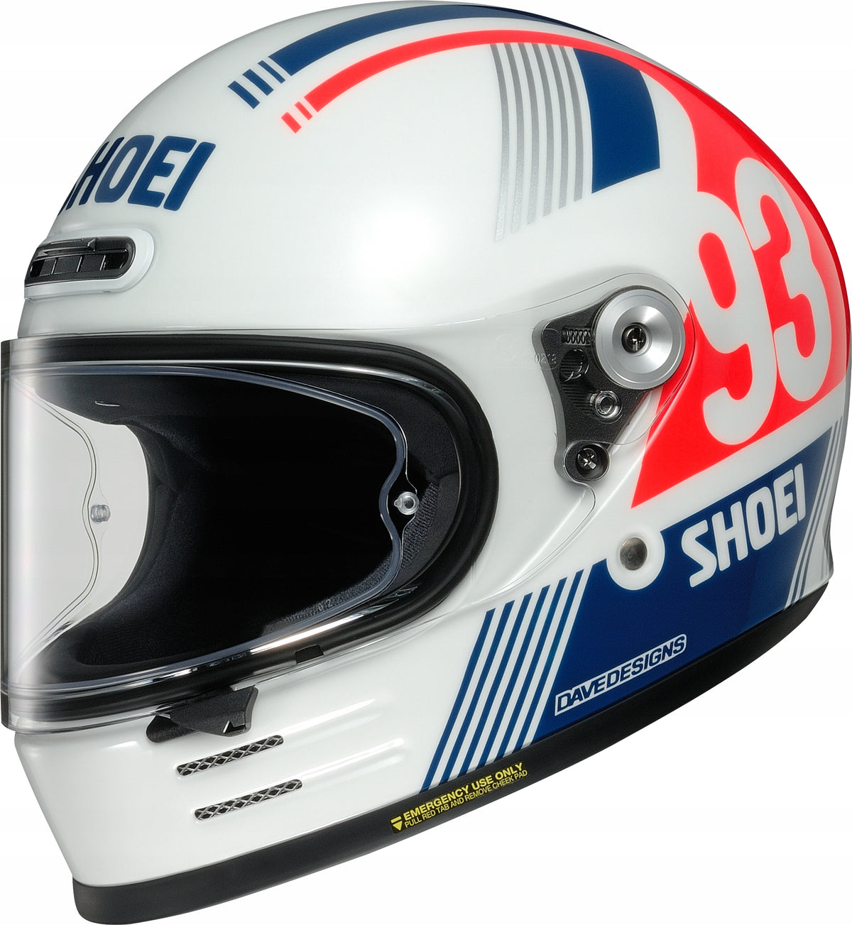 SHOEI Glamster MM93 Retro TC-10 XL Helmet