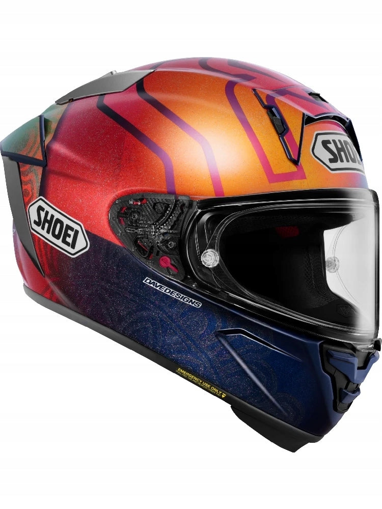 SHOEI X-SPR PRO MARQUEZ HOLI TC-1 MOTORCYCLE HELMET INTEGRAL Packaging status original
