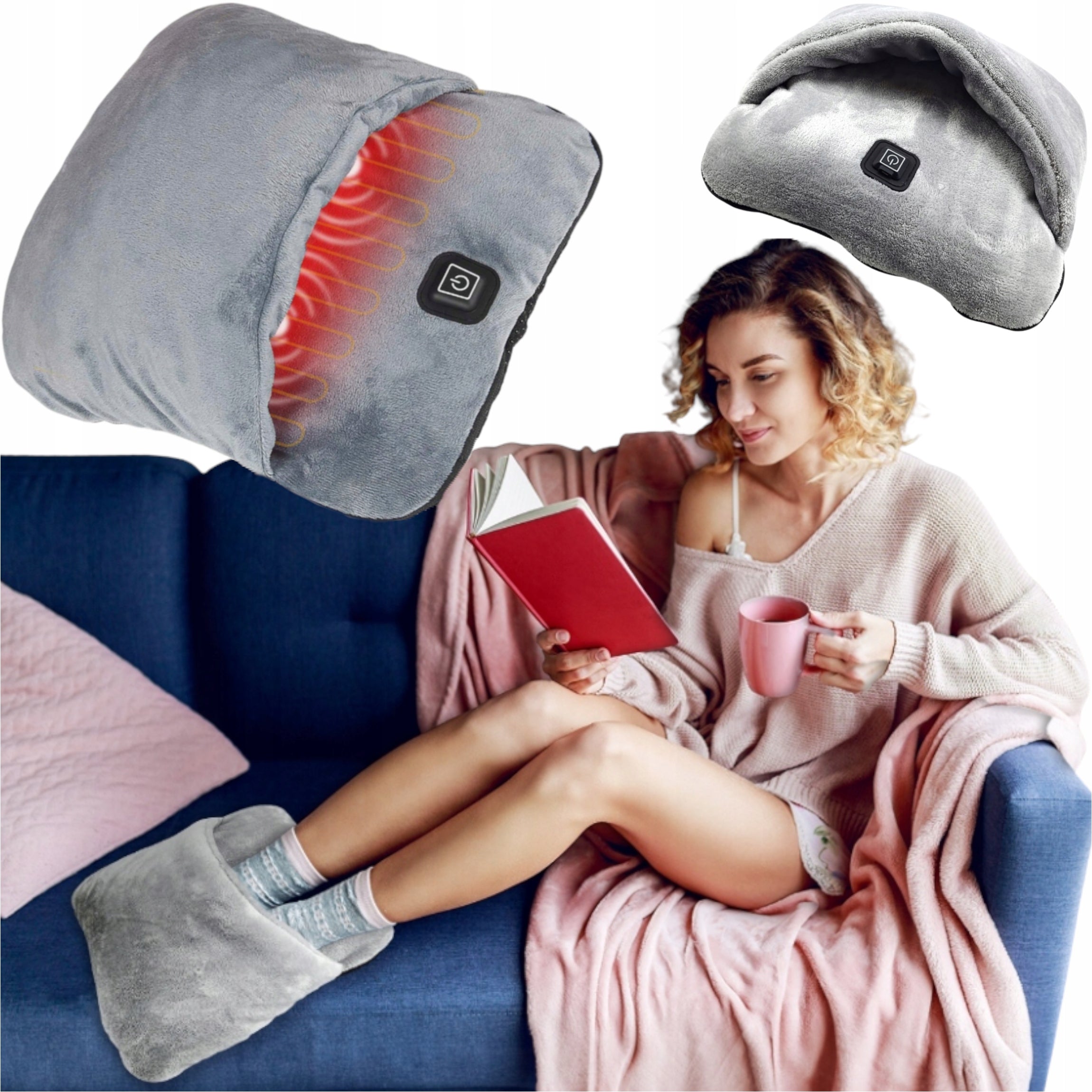 SHOES ELECTRIC FOOT CUSHION HEATED SOFT AND LARGE HEATER