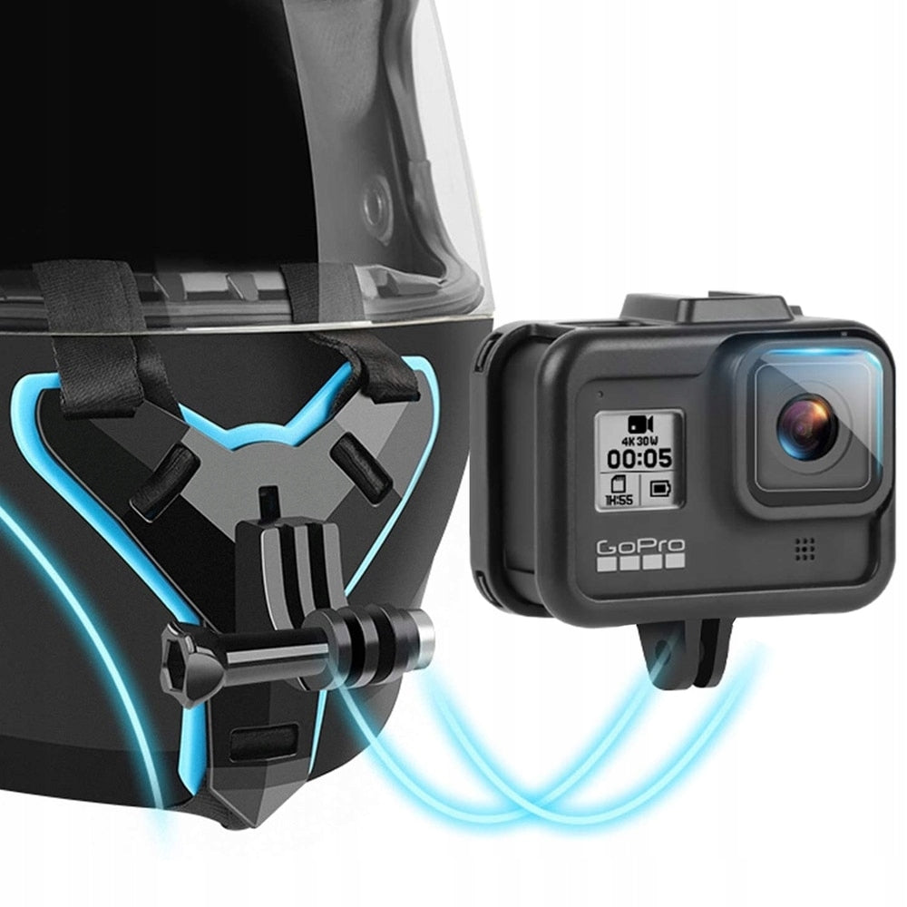 SHOOT FullFace GOPRO DJI ACTION Insta360 Helmet Mount (GP.06A) Brand GearPro