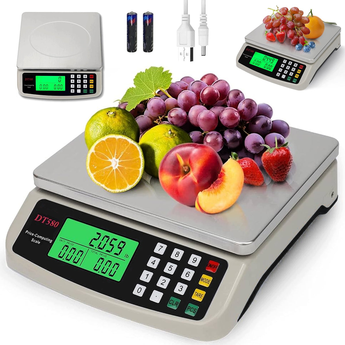 SHOP SCALE 30KG/1G ELECTRONIC KITCHEN GASTRONOMIC STORAGE