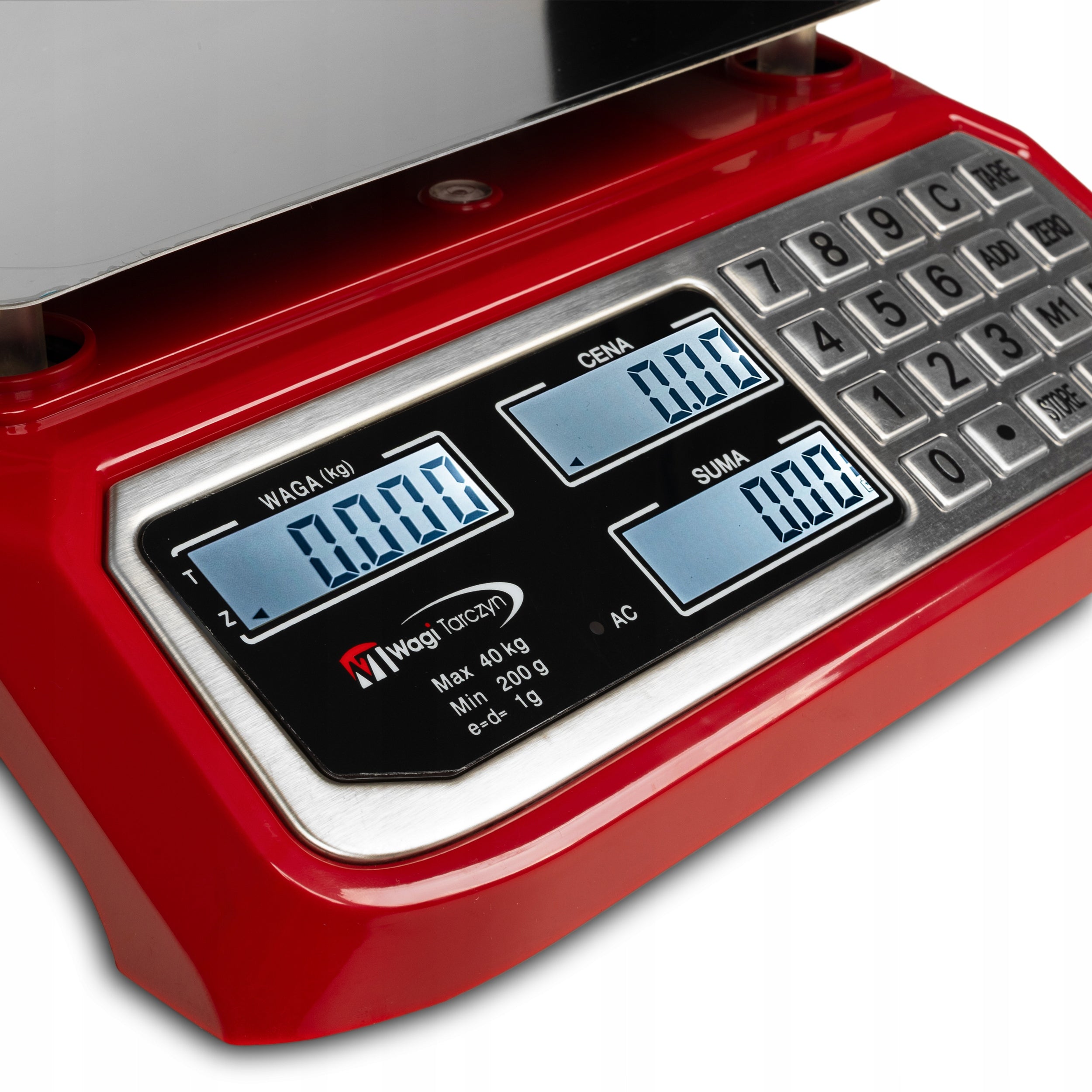 SHOP SCALE 40KG/1g ELECTRONIC KITCHEN CATERING STORAGE Manufacturer code WT - 1015