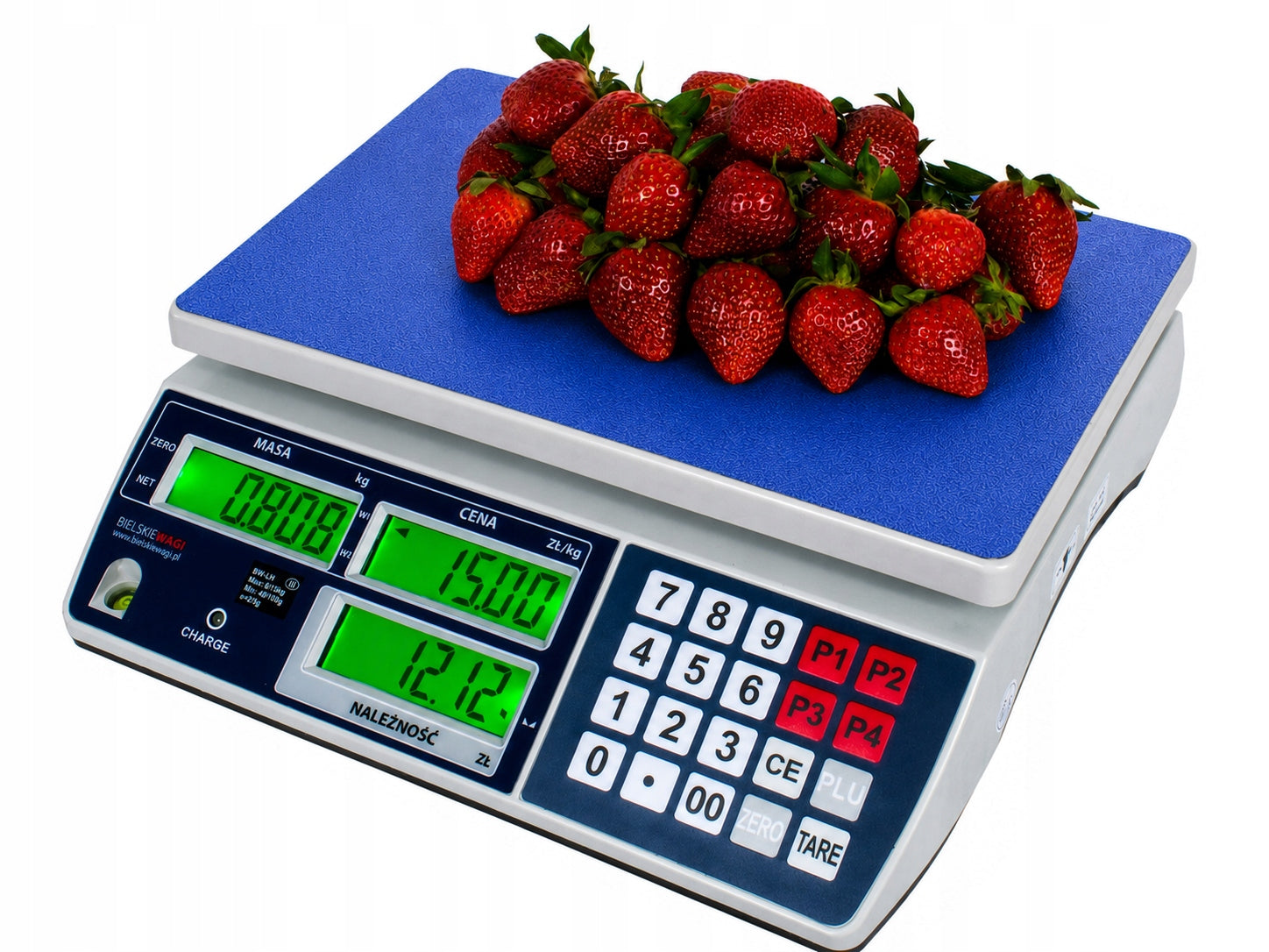 SHOP SCALE WITH ELECTRONIC LEGALIZATION 30KG/5g CALCULATION BIELSKIE WAGI Packaging status original