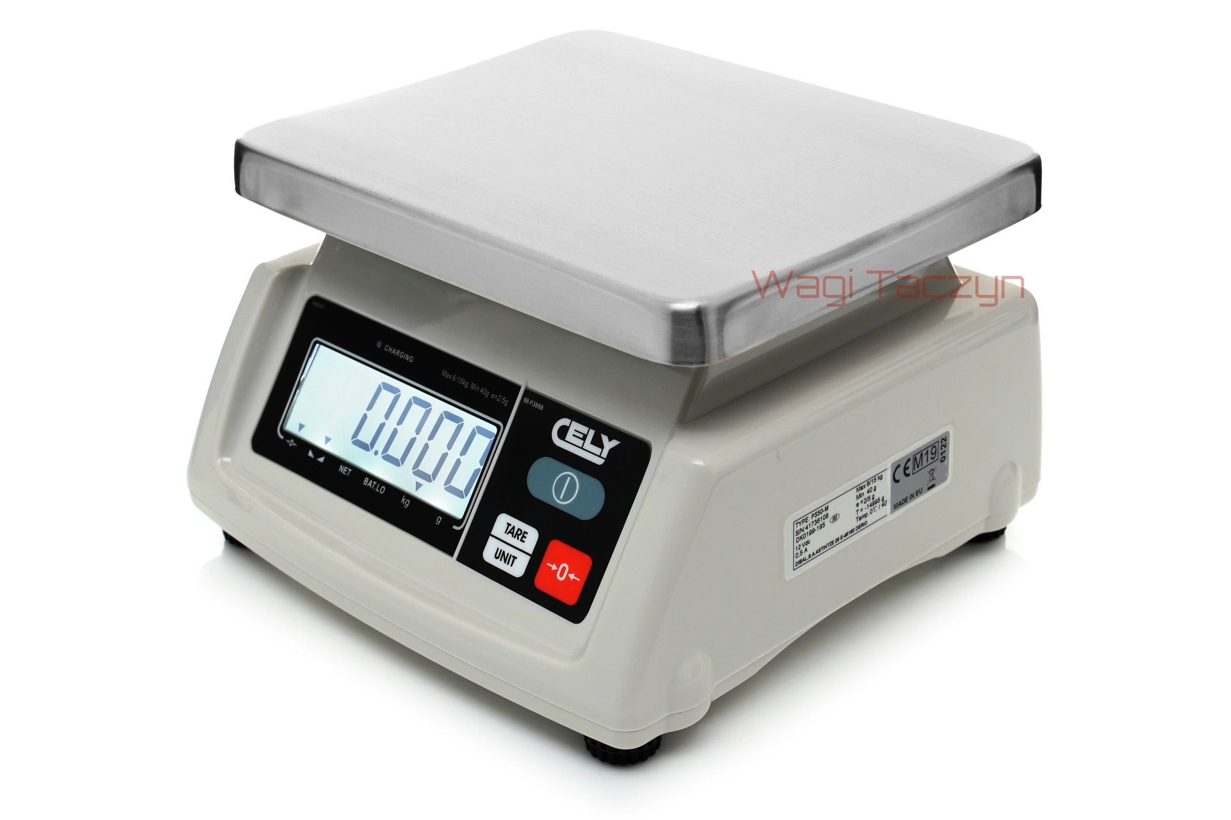SHOP SCALE WITH LEGALIZATION 15KG /2G ELECTRONIC GASTRONOMIC KITCHEN Brand Dibal