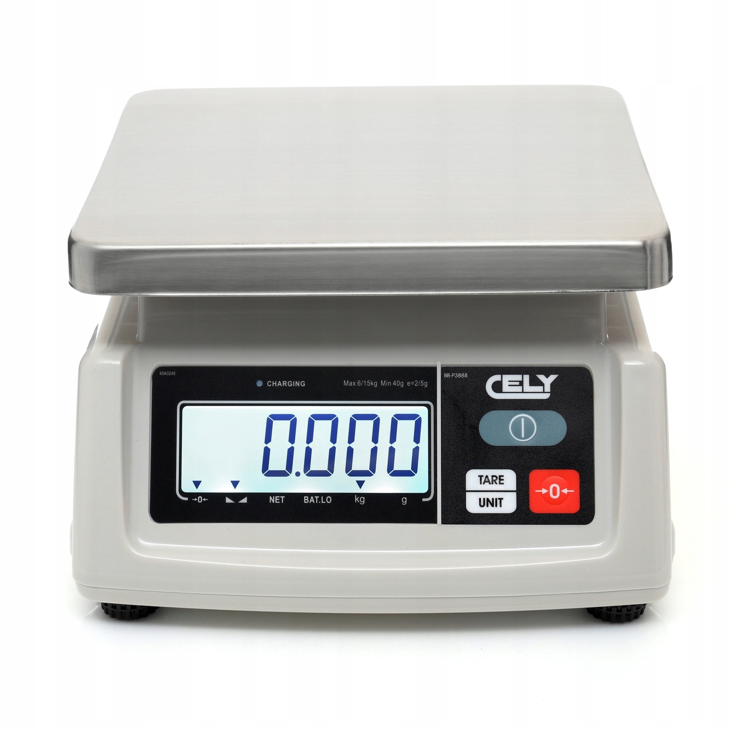 SHOP SCALE WITH LEGALIZATION 15KG /2G ELECTRONIC GASTRONOMIC KITCHEN