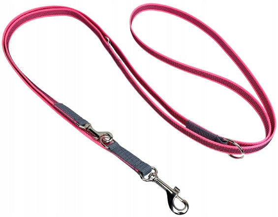 SHORT LEASH FOR DOG-HAND RUBBERIZED TAPE 16 MM Brand Aleksandra