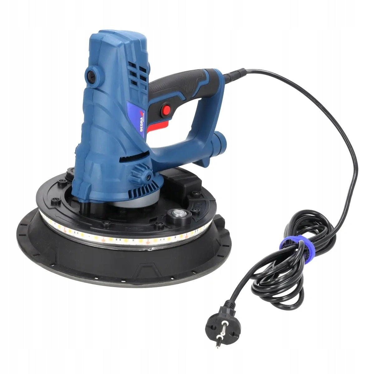 SHORT SANDER FOR PLASTER DEDRA WITH BAG 850W DISC 225 MM Brand Dedra