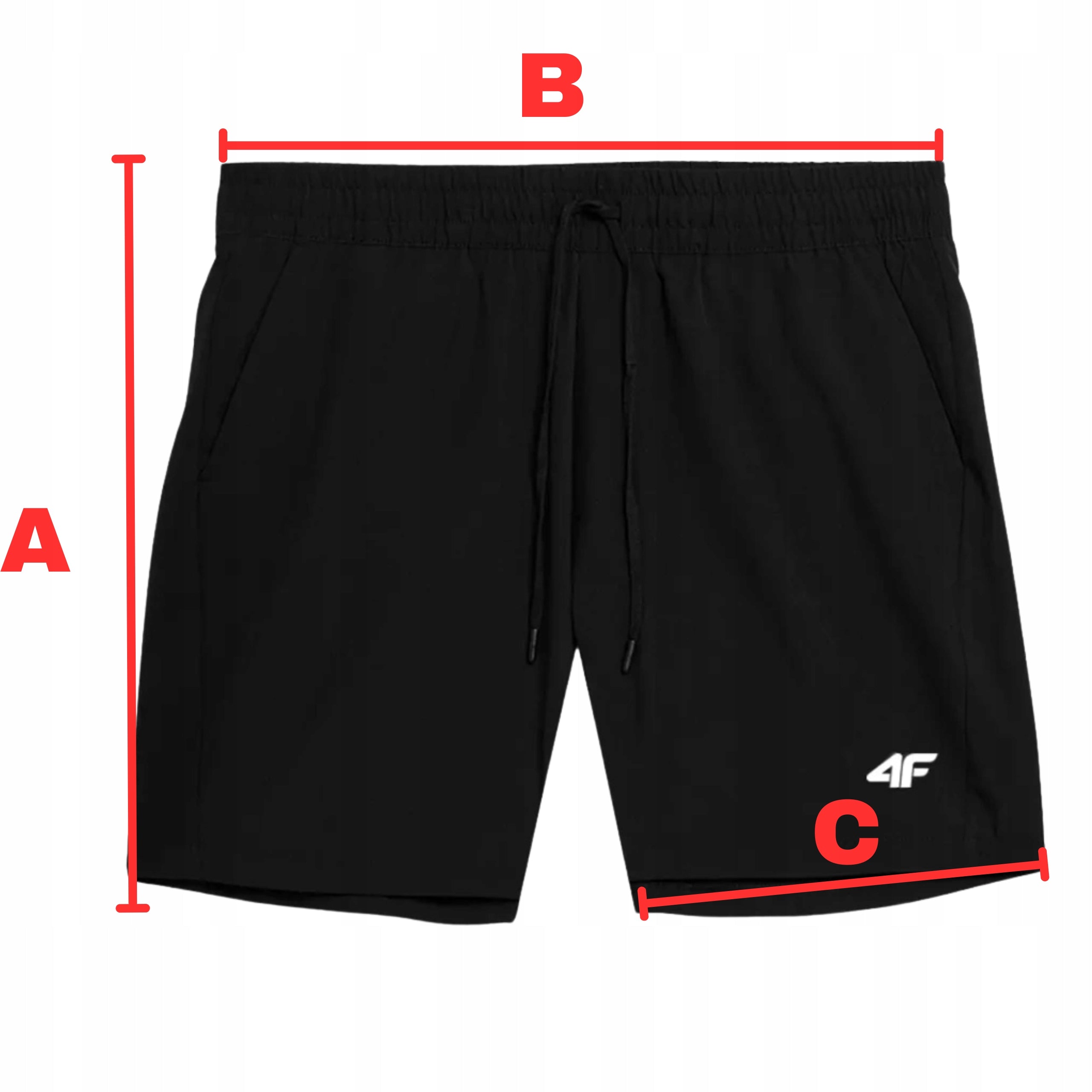 SHORTS 4F MEN'S SWIMMING TRUNKS SWIM SHORTS FOR SPORTS POOL r. L Line regular
