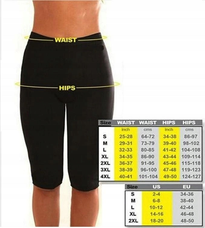 SHORTS NEOPRENE FITNESS PANTS SLIMMING M Model brak