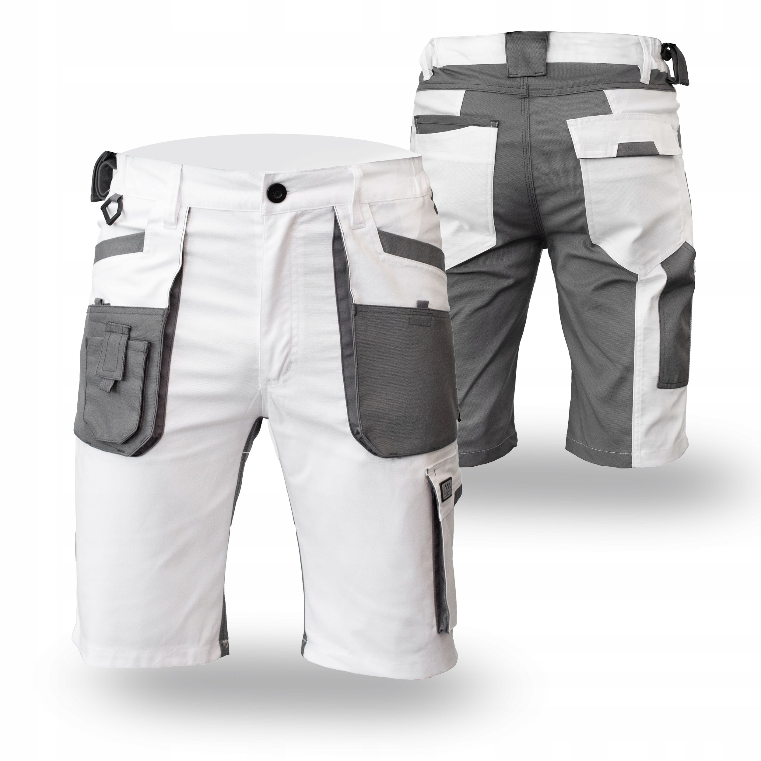 SHORTS WORK PANTS MEN'S SHORTS militia Stretch WHITE Manufacturer code 5907269098401