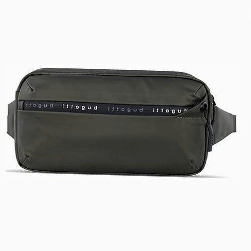 SHOULDER BAG OLIVE FABRIC MEN WOMEN ADJUSTABLE STRAP