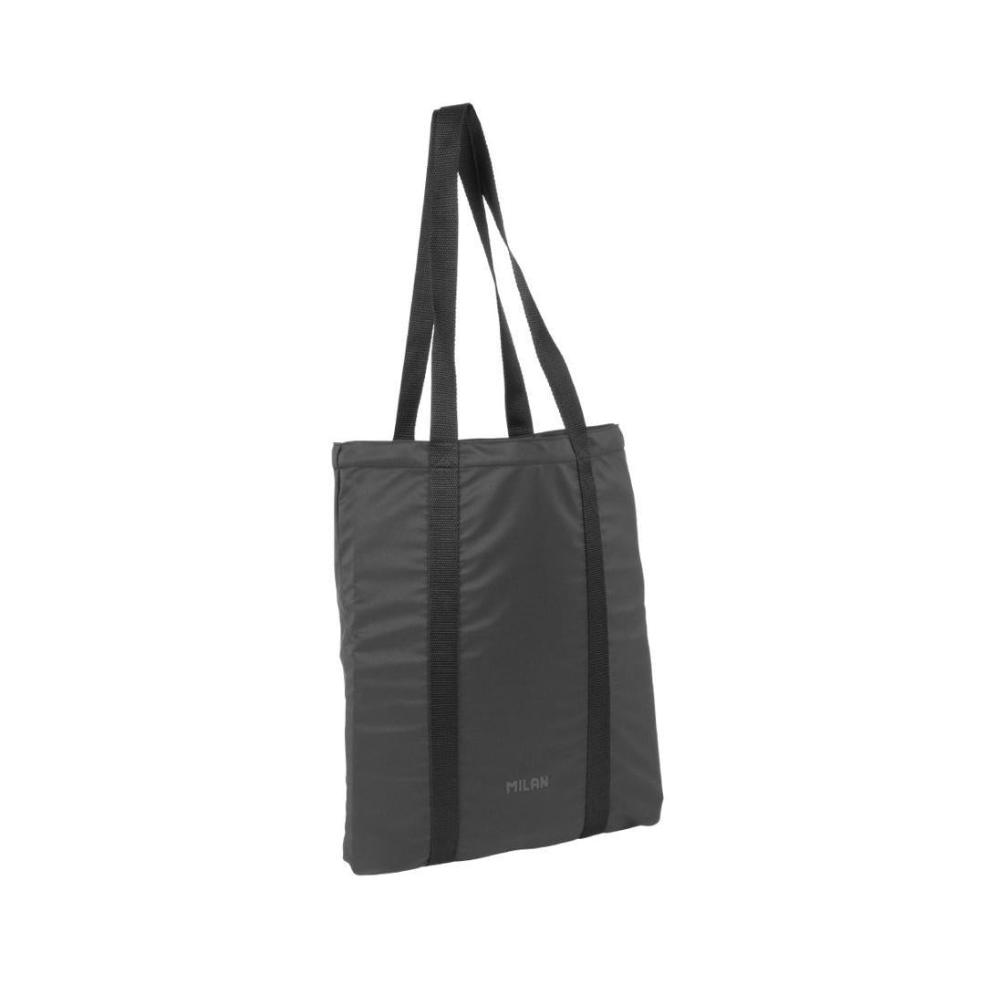 SHOULDER BAG SHADOW BLACK MILAN