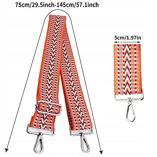 SHOULDER BAG STRAP ADJUSTABLE 5 CM CANVAS FOR WOMEN metal Manufacturer code Bez marki