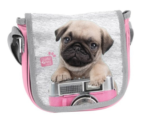 SHOULDER BAG STUDIO PETS DOG PUG PEY-302