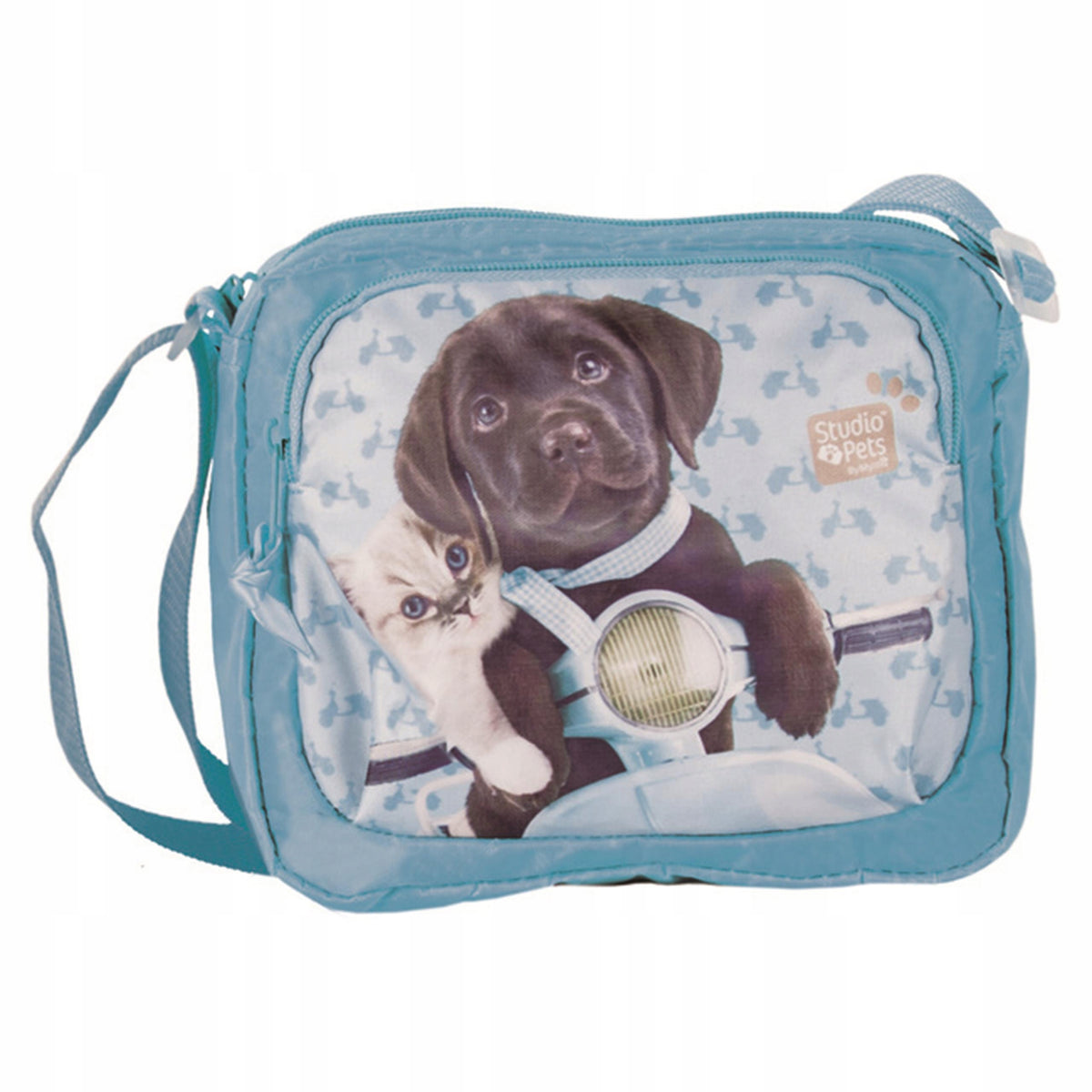 SHOULDER BAG WITH KITTEN DOG FOR GIRL Brand Paso