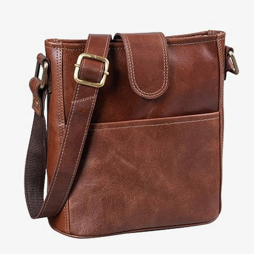 SHOULDER BAG WOMEN'S LEATHER VINTAGE ATHENS FOR EVERYDAY USE
