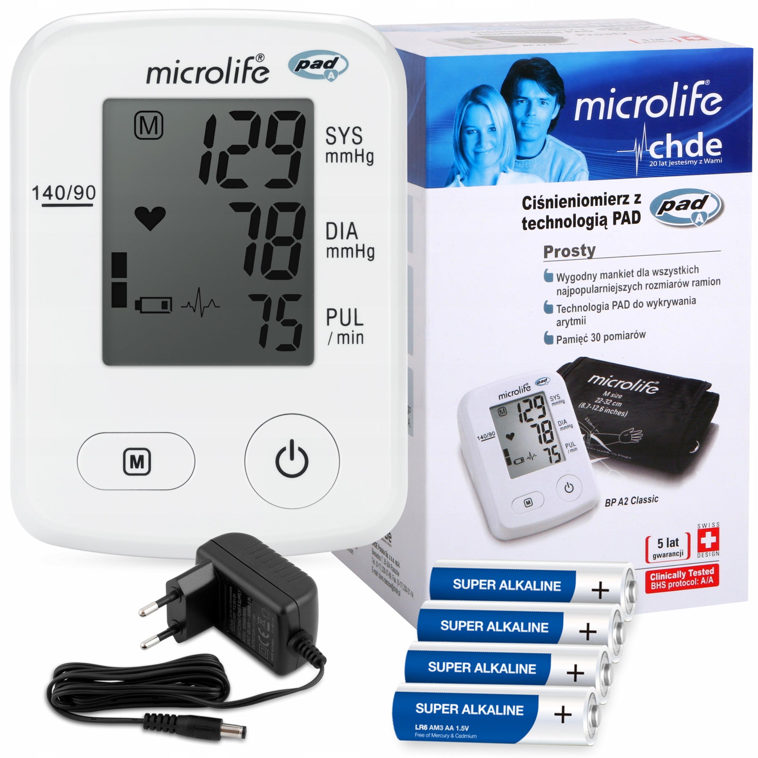 SHOULDER BLOOD PRESSURE MONITOR ARRHYTHMIA MICROLIFE Medical device yes